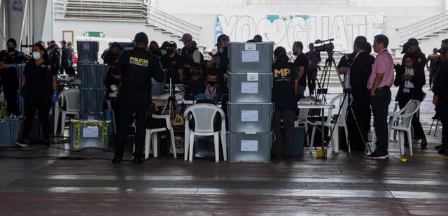 Registro ordenado por la Fiscalía en Ciudad de Guatemala