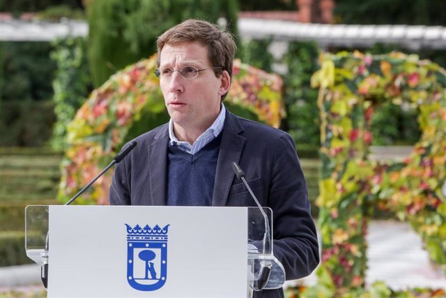 Archivo - El alcalde de Madrid, José Luis Martínez-Almeida, participa en la presentación del programa de actividades Madrid Green Capital