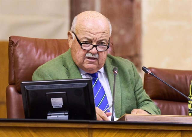 El presidente del Parlamento andaluz, Jesús Aguirre, en una foto de archivo.
