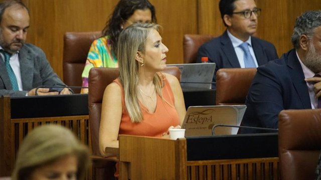 Remedios Olmedo, portavoz del PP de Estepa y parlamentaria andaluza.