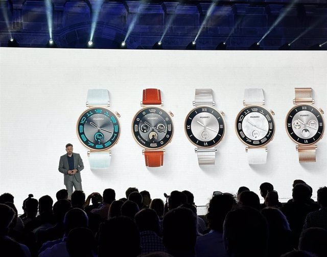 Reloj Huawei Watch GT 4 de 41mm en la presentación celebrada en Barcelona