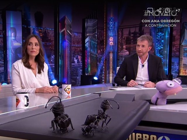 TAMARA FALCÓ Y PABLO MOTOS EN EL PLATÓ DE 'EL HORMIGUERO'