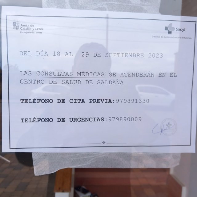 Vecinos de Buenavista de Valdavia (Palencia) pedirán el martes en las Cortes un médico permanente en la localidad.