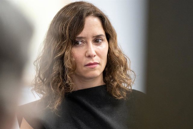 La presidenta de la Comunidad de Madrid, Isabel Díaz Ayuso.