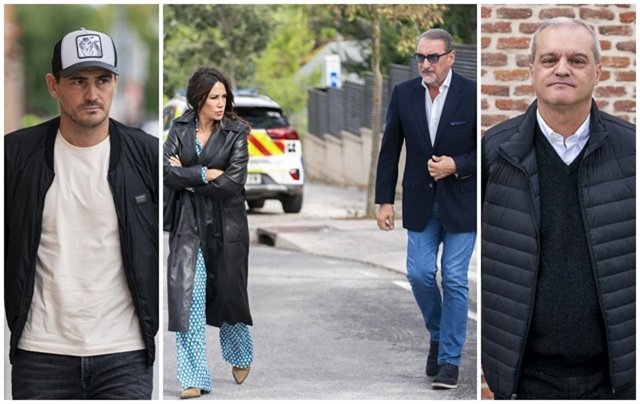 Iker Casillas, Pepa Gea y Carlos Herrera, o Ramón García, entre los rostros conocidos que se han acercado al tanatorio de Pozuelo de Alarcón a dar su último adiós a Pepe Domingo Castaño