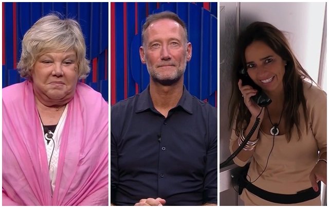 Karina, Pedro García Aguado y Carmen Alcayde, concursantes de GH Vip 8