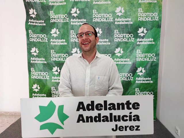 Néstor Salvador, responsable de Organización de Adelante Andalucía.