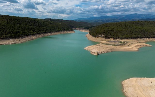 Archivo - Vista del pantà de Sant Ponç