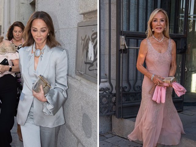 Isabel Preysler y Carmen Lomana, dos de las más elegantes en el arranque de temporada del Teatro Real