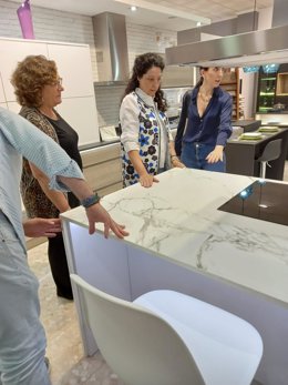 Visita a una empresa de Huelma.