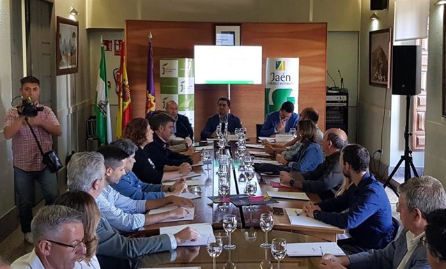 Reunión del Consejo Provincial de Turismo de Jaén.