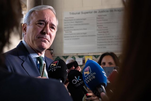 El presidente del PP Aragón, Jorge Azcón.