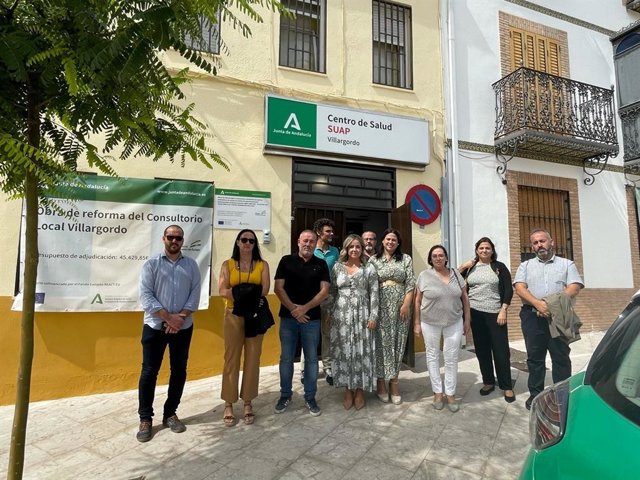 Visita al centro de salud de Villargordo.