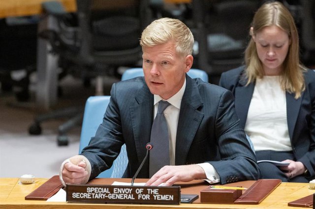 Archivo - El enviado especial de Naciones Unidas para Yemen, Hans Grundberg