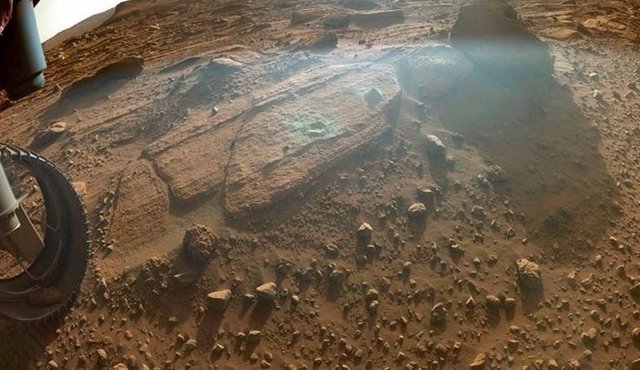 Sondeo en rocas marcianas con el rover Perseverance