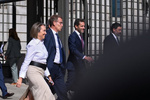 El candidat del PP a la presidència del Govern central, Alberto Núñez Feijóo