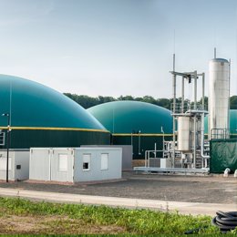Instalación de biogás