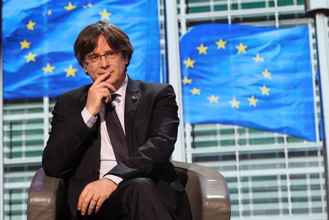 Archivo - L'expresident de la Generalitat Carles Puigdemont