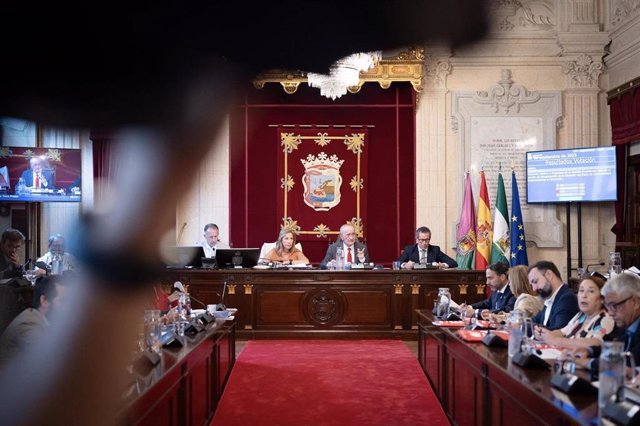 Pleno del Ayuntamiento de Málaga del mes de septiembre