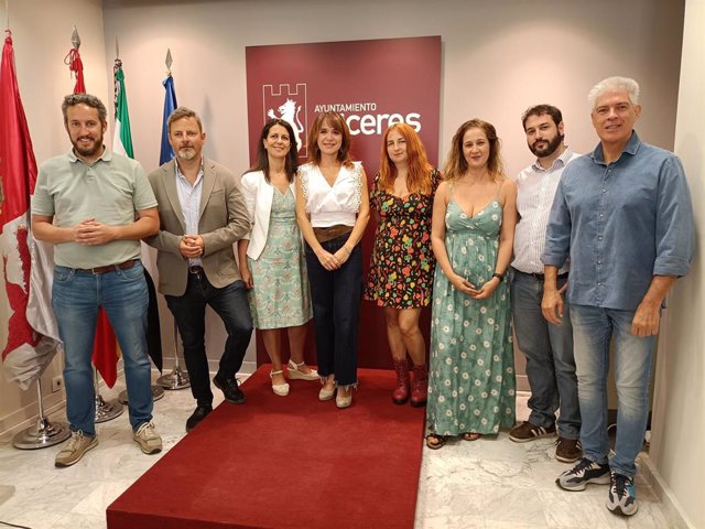 Concejales del PSOE en el Ayuntamiento de Cáceres