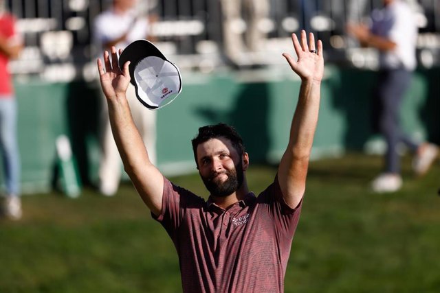 Archivo - El golfista español Jon Rahm durante un torneo
