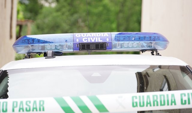 Coche incendiado hallado con el cuerpo de una persona en Albox (Almería)