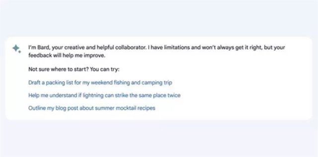 Archivo - Google Bard.