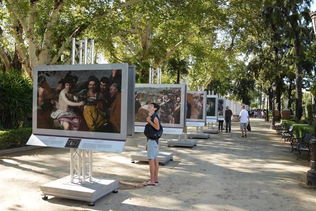 Exposición 'El Museo del Prado en Sevilla' en los Jardines de Cristina.