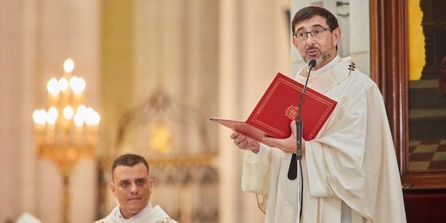 El arzobispo de Madrid, Jose Cobo, uno de los nuevos cardenales que será creado por el Papa Francisco.