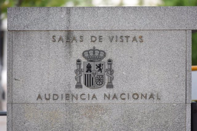 Archivo - Fachada de la Audiencia Nacional, a 14 de junio de 2022, en Madrid (España).