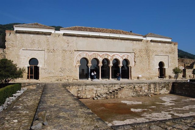 Archivo - Vista exterior del Salón Rico de Medina Azahara, en una imagen de archivo.