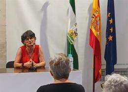 La delegada territorial de Turismo, Cultura y Deporte, Carmen Ortiz.