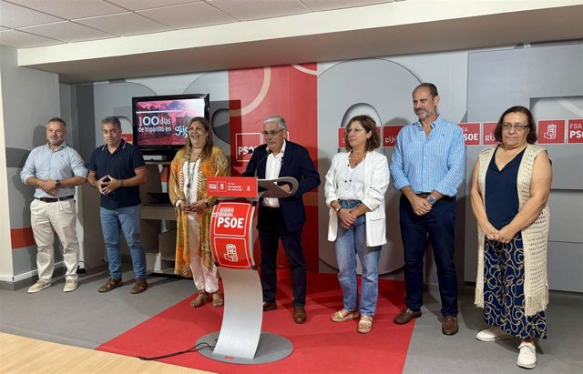 El PSOE de Gijón hace balance de los primeros 100 días del gobierno local de Foro, PP y Vox