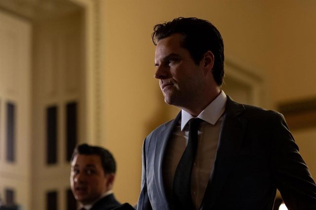 El legislador republicano Matt Gaetz 