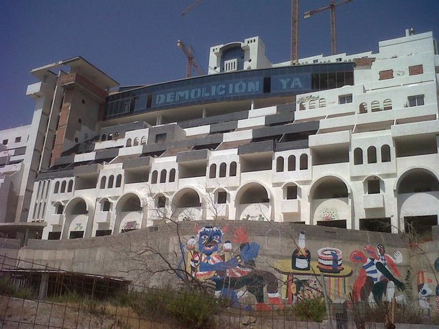 Archivo - El hotel de Azata en El Algarrobico, en el municipio de Carboneras (Almería).