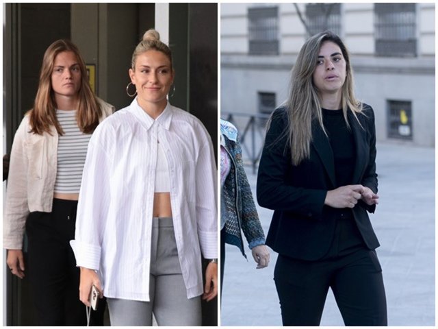 Irene Paredes, Alexia Putellas y Misa Rodríguez han declarado este lunes como testigos por el 'caso Rubiales'