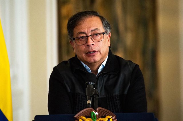 El presidente de Colombia, Gustavo Petro