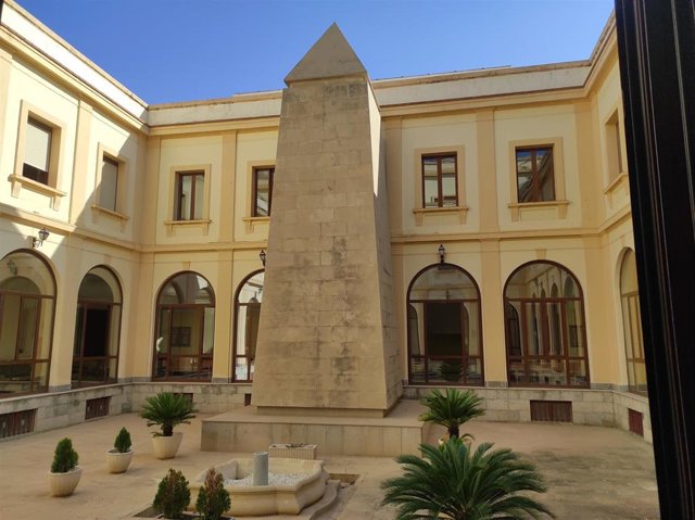 Archivo - Interior de la Audiencia Provincial de Jaén.