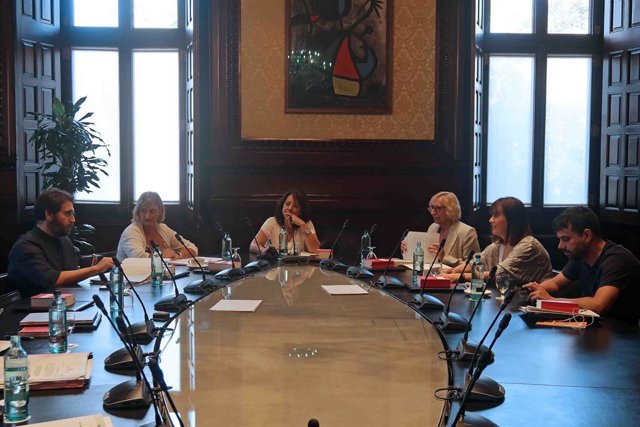 Reunió de la Mesa del Parlament