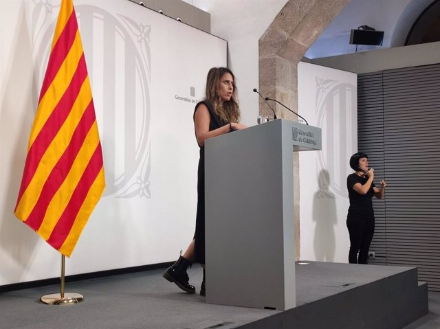 La portaveu del Govern, Patrícia Plaja
