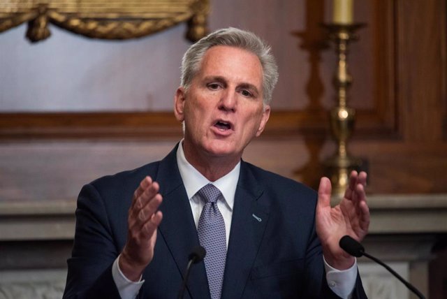 El presidente de la Cámara de Representantes de Estados Unidos, el republica Kevin McCarthy