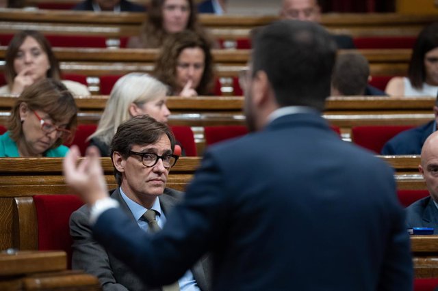 El líder del PSC i de l'oposició, Salvador Illa