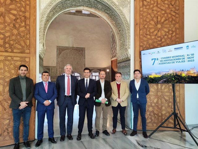 Archivo - Presentación de la Cumbre Mundial de Asociaciones de Agencias de Viajes que se celebrará en Granada.