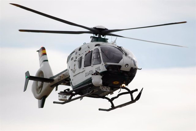 Archivo - Helicóptero de la Guardia Civil en una imagen de archivo.