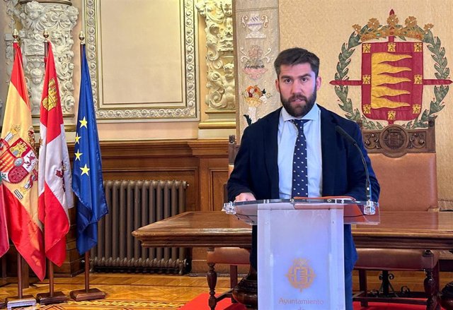 El concejal de Hacienda, Personal y Modernización Administrativa del Ayuntamiento de Valladolid, Francisco Blanco.