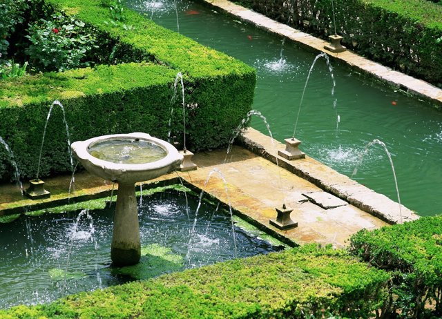 Jardines en Granada