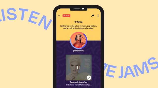 Interfaz de la aplicación Amp