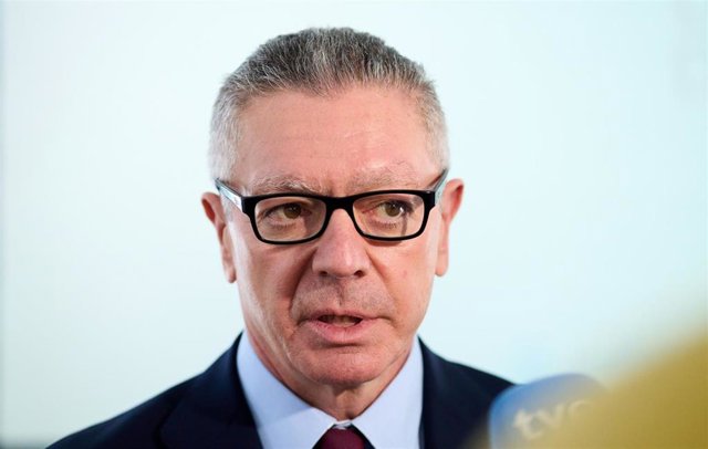 Archivo - El exministro de Justicia y exalcalde de Madrid, Alberto Ruiz-Gallardón