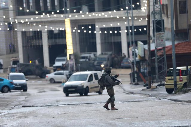 Archivo - Ejército de Israel en Huwara