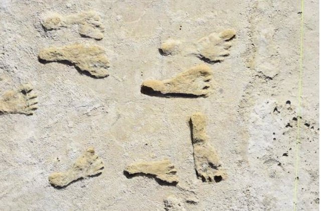 Huellas humanas fosilizadas de White Sands